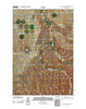 Butter Creek Junction Oregon Historical topographic map, 1:24000 scale, 7.5 X 7.5 Minute, Year 2011