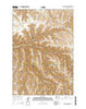 Buttermilk Canyon Oregon Current topographic map, 1:24000 scale, 7.5 X 7.5 Minute, Year 2014