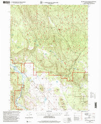 Buttes of The Gods Oregon Historical topographic map, 1:24000 scale, 7.5 X 7.5 Minute, Year 1998