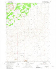 Cabin Lake Oregon Historical topographic map, 1:24000 scale, 7.5 X 7.5 Minute, Year 1981