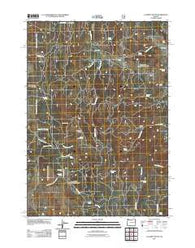 Calamity Butte Oregon Historical topographic map, 1:24000 scale, 7.5 X 7.5 Minute, Year 2011