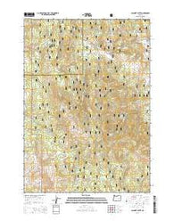 Calamity Butte Oregon Current topographic map, 1:24000 scale, 7.5 X 7.5 Minute, Year 2014