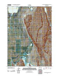 Calderwood Reservoir Oregon Historical topographic map, 1:24000 scale, 7.5 X 7.5 Minute, Year 2011