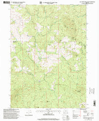 Calf Ranch Mountain Oregon Historical topographic map, 1:24000 scale, 7.5 X 7.5 Minute, Year 1996