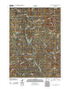 Calf Ranch Mountain Oregon Historical topographic map, 1:24000 scale, 7.5 X 7.5 Minute, Year 2011