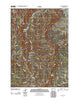 Callahan Oregon Historical topographic map, 1:24000 scale, 7.5 X 7.5 Minute, Year 2011