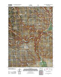 Camp Currey Spring Oregon Historical topographic map, 1:24000 scale, 7.5 X 7.5 Minute, Year 2011