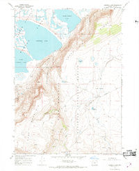 Campbell Lake Oregon Historical topographic map, 1:24000 scale, 7.5 X 7.5 Minute, Year 1967