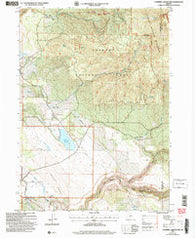 Campbell Reservoir Oregon Historical topographic map, 1:24000 scale, 7.5 X 7.5 Minute, Year 2004