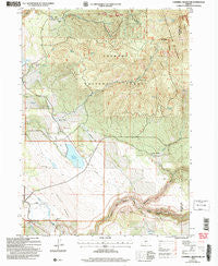 Campbell Reservoir Oregon Historical topographic map, 1:24000 scale, 7.5 X 7.5 Minute, Year 2004