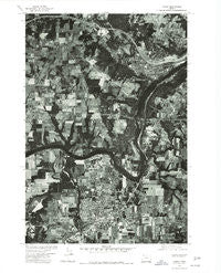 Canby Oregon Historical topographic map, 1:24000 scale, 7.5 X 7.5 Minute, Year 1975