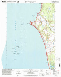 Cape Blanco Oregon Historical topographic map, 1:24000 scale, 7.5 X 7.5 Minute, Year 1996