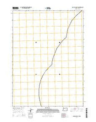 Cape Blanco OE W Oregon Current topographic map, 1:24000 scale, 7.5 X 7.5 Minute, Year 2014