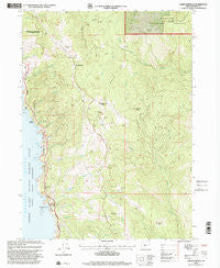 Carpenterville Oregon Historical topographic map, 1:24000 scale, 7.5 X 7.5 Minute, Year 1998