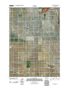 Carson Point Oregon Historical topographic map, 1:24000 scale, 7.5 X 7.5 Minute, Year 2011