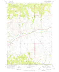 Castle Creek Oregon Historical topographic map, 1:24000 scale, 7.5 X 7.5 Minute, Year 1972