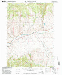 Castle Creek Oregon Historical topographic map, 1:24000 scale, 7.5 X 7.5 Minute, Year 1998