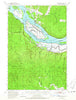 Cathlamet Washington Historical topographic map, 1:62500 scale, 15 X 15 Minute, Year 1953