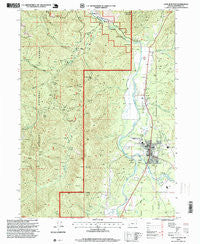 Cave Junction Oregon Historical topographic map, 1:24000 scale, 7.5 X 7.5 Minute, Year 1996