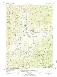 Cave Junction Oregon Historical topographic map, 1:62500 scale, 15 X 15 Minute, Year 1954