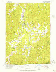 Cave Junction Oregon Historical topographic map, 1:62500 scale, 15 X 15 Minute, Year 1954