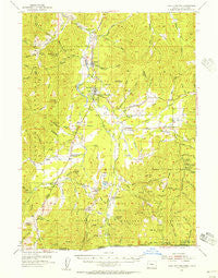 Cave Junction Oregon Historical topographic map, 1:62500 scale, 15 X 15 Minute, Year 1954