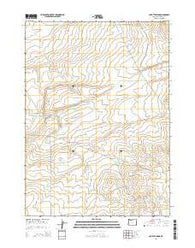 Caviatta Ridge Oregon Current topographic map, 1:24000 scale, 7.5 X 7.5 Minute, Year 2014