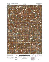 Cedar Butte Oregon Historical topographic map, 1:24000 scale, 7.5 X 7.5 Minute, Year 2011