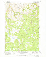 Chapin Creek Oregon Historical topographic map, 1:24000 scale, 7.5 X 7.5 Minute, Year 1969