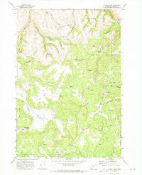 Chapin Creek Oregon Historical topographic map, 1:24000 scale, 7.5 X 7.5 Minute, Year 1969