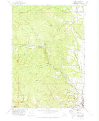 Chapman Oregon Historical topographic map, 1:24000 scale, 7.5 X 7.5 Minute, Year 1971
