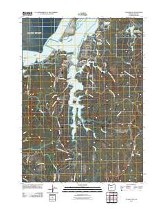 Charleston Oregon Historical topographic map, 1:24000 scale, 7.5 X 7.5 Minute, Year 2011