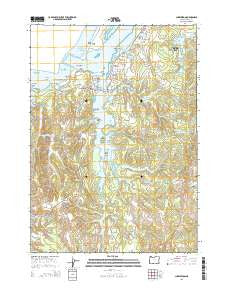Charleston Oregon Current topographic map, 1:24000 scale, 7.5 X 7.5 Minute, Year 2014