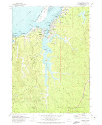 Charleston Oregon Historical topographic map, 1:24000 scale, 7.5 X 7.5 Minute, Year 1970