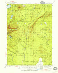 Chemult Oregon Historical topographic map, 1:125000 scale, 30 X 30 Minute, Year 1935