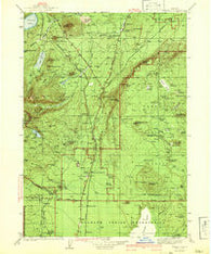 Chemult Oregon Historical topographic map, 1:125000 scale, 30 X 30 Minute, Year 1941