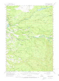 Cherryville Oregon Historical topographic map, 1:62500 scale, 15 X 15 Minute, Year 1955