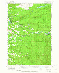 Cherryville Oregon Historical topographic map, 1:62500 scale, 15 X 15 Minute, Year 1955