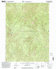 Chetco Peak Oregon Historical topographic map, 1:24000 scale, 7.5 X 7.5 Minute, Year 1998