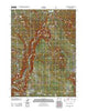 Chicken Hills Oregon Historical topographic map, 1:24000 scale, 7.5 X 7.5 Minute, Year 2012