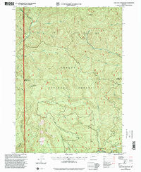 Chilcoot Mountain Oregon Historical topographic map, 1:24000 scale, 7.5 X 7.5 Minute, Year 1998