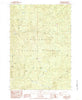 Chimney Peak Oregon Historical topographic map, 1:24000 scale, 7.5 X 7.5 Minute, Year 1984