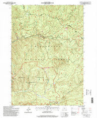 Chimney Peak Oregon Historical topographic map, 1:24000 scale, 7.5 X 7.5 Minute, Year 1994