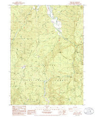 China Flat Oregon Historical topographic map, 1:24000 scale, 7.5 X 7.5 Minute, Year 1986