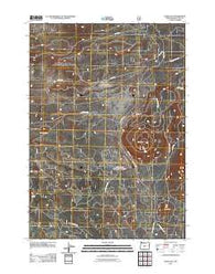 China Hat Oregon Historical topographic map, 1:24000 scale, 7.5 X 7.5 Minute, Year 2011