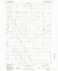 Christmas Lake Oregon Historical topographic map, 1:24000 scale, 7.5 X 7.5 Minute, Year 1982