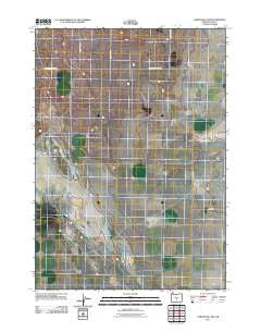Christmas Lake Oregon Historical topographic map, 1:24000 scale, 7.5 X 7.5 Minute, Year 2011