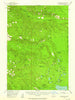 Chucksney Mtn Oregon Historical topographic map, 1:62500 scale, 15 X 15 Minute, Year 1955