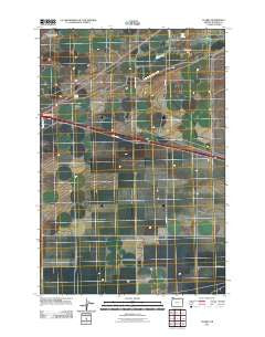 Clarke Oregon Historical topographic map, 1:24000 scale, 7.5 X 7.5 Minute, Year 2011
