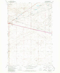 Clarke Oregon Historical topographic map, 1:24000 scale, 7.5 X 7.5 Minute, Year 1962
